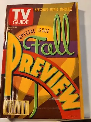 TV Guide - Sep 12-18 1998 - Fall Preview Issue  LA Edition • $0.99