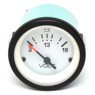 Mercury Quicksilver Boat Volt Meter Gauge 79-895286Q21 | 2 Inch White • $28.11