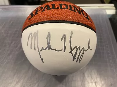 Coach K Mike Krzyzewski Duke Signed Mini Basketball Jsa Authentic Rare • $450