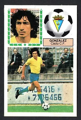 Jorge Magico Gonzalez - Cadiz Cf 1983-84 Card Este Panini Liga 83/84 Recovered • $90