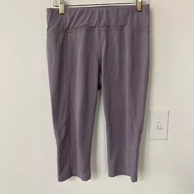 Ibex Womens Purple Wool Blend Capri Leggings Size XS • $75