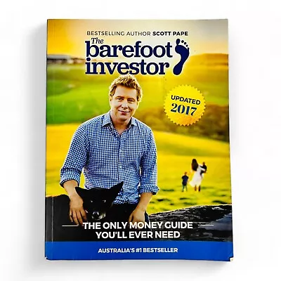 The Barefoot Investor By Scott Pape 2017 Paperback Book Money Personal Finances • $16.99