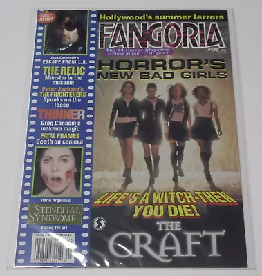 Fangoria Horror Magazine #153 1996 The Craft Stendhal Syndrome Thinner The Relic • $30