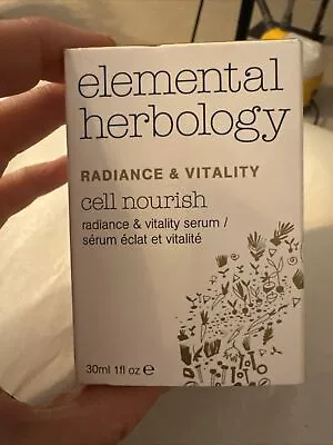 BRAND NEW Elemental Herbology Cell Nourish Radiance & Vitality Serum 1oz / 30ml • $17.99