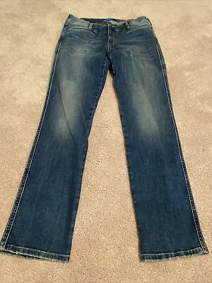 Anthropologie MIH Jeans Paris Aviator Mid Rise Cropped Slim Leg Womens 27 • $35