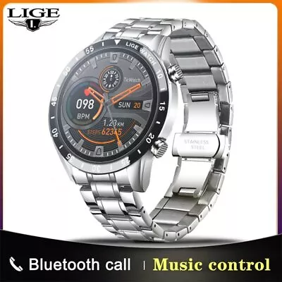 $80.69 • Buy Mens Smart Watch Heart Rate Monitor Fitness Tracker Bracelet For Iphone Samsung