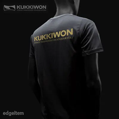 MOOTO KUKKIWON Cool Round T-Shirts WTF Martial Arts White/Black/Navy Taekwondo • $33
