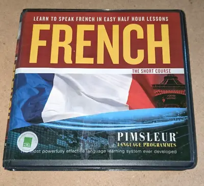 French The Short Course By Pimsleur: CD Language Learning Pack • £10