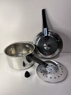 Vintage Mirro 4 QT Pressure Cooker M-0534-11 . 1997 New Without Box U.S.A. • $39.48