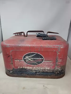 VINTAGE Mercury Kiekhaefer Outboard Steel GAS FUEL TANK Marine 6 Gallon • $64.97