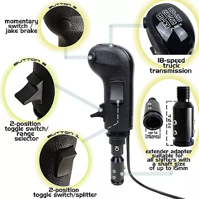 $89 • Buy USB Truck Shifter | 18 Speed Eaton-Fuller. Perfect For ETS, ATS, And Others