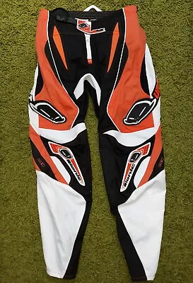$72.63 • Buy UFO Plast Bionic Motocross Pants Trousers Orange/White/Black IEV