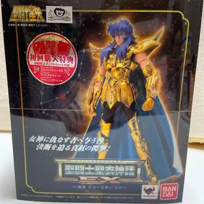 Saint Seiya Myth Cloth EX Scorpion Scorpio Milo Action Figure Bandai • $139.98