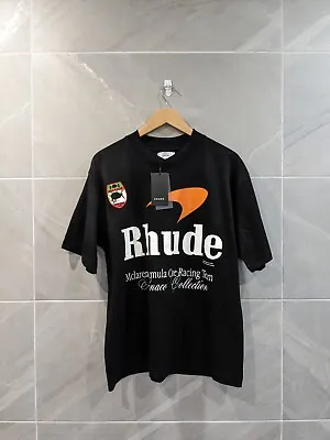 Rhude X McLaren Merch Tee Black Size M New With Tags (Have Receipts) • £209.12