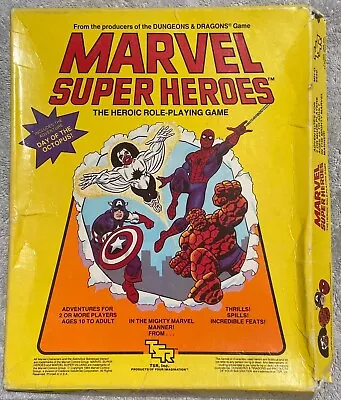 Marvel Super Heroes The Heroic Roleplaying Game MH-O 6850 - TSR VG!!! RPG D&D • $55