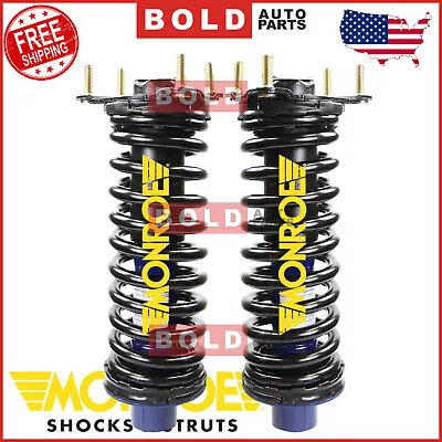 Monroe Front Loaded Quick Struts & Coil Springs Kit 2PCS Set For Jeep Liberty • $195.95