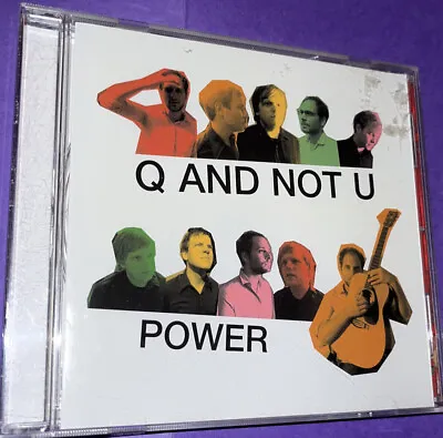 Q And Not U -Power CD Dischord Grunge Noise Indie Rock Pop Nirvana Jawbox Fugazi • $6.75