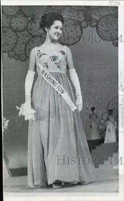 1970 Press Photo Nancy Kay Peterson During Miss America Pageant In New Jersey • $19.99