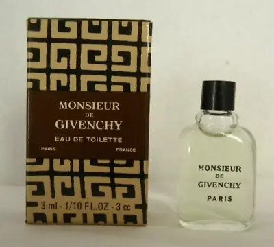 MONSIEUR DE GIVENCHY Travel 3 Ml - 1/10 Fl Oz - 3cc -  NEW In BOX • $15