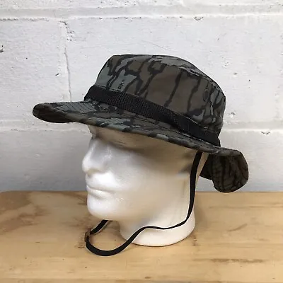 Vtg 80s Boonie Hat Jungle Type II Sz 7 3/4 Trebark Camo 1986 Hot Weather Bucket • $49.95