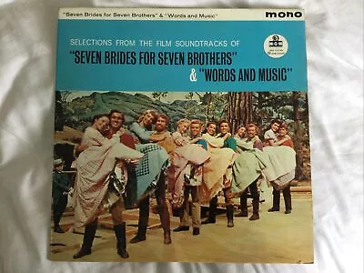 £14 • Buy Seven Brides For Seven Brothers Ost Mono Lp Laminated Flip Back Yellow Label 