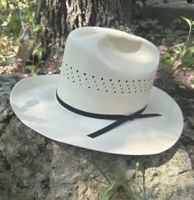 Youth White Authentic Cowboy Hat Alamo Hats Minor Dents See Description • $12.99