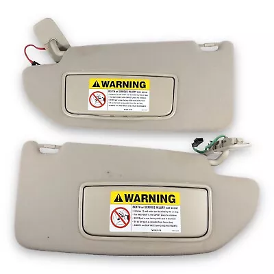 2005-2009 Volvo S60 S80 V70 XC70 Driver & Passenger Side Sun Visor Pair Set • $99.95