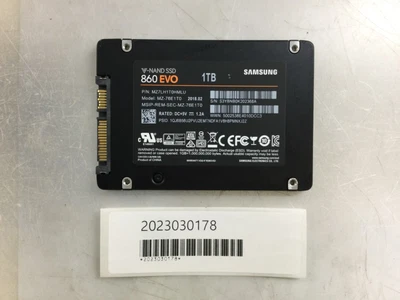 $75 • Buy AU Seller Samsung 860 EVO 1TB 2.5  SATA SSD Solid State Drive 7mm