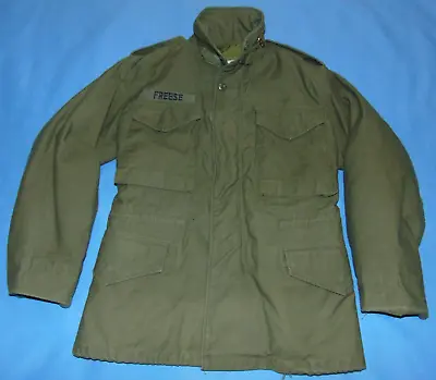 Vintage  M-65 Field Jacket  With Liner  Named  X-small Short • $99.99