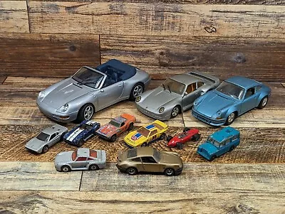 Lot Of Vintage Diecast Model Cars 70s 90s Porsche Ferrari And More Hot Wheels • $24.99