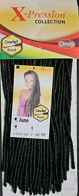 £7.99 • Buy Xpression Juno Crochet  Faux Loc Braids Dreadlocks Hair Extention Col 140'' 90g
