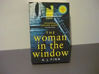 $7 • Buy A. J. Finn Thriller - The Woman In The Window - Combine Postage & Cut Costs