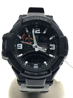 Casio G-Shock GA-1000-1A Men Analog Watch Used Black From Japan • $140.48