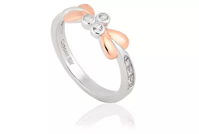 £69 • Buy NEW Welsh Clogau Silver & Rose Gold Tree Of Life Vine Ring £60 OFF! SIZE T