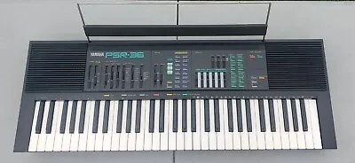 YAMAHA PSR-36 61-key Stereo Keyboard Sequencer Synth Drums MIDI Nice  • $130