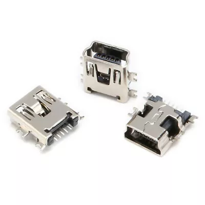 High Quality Mini USB Female 5-Pin SMT SMD Socket Jack Connector Port PCB Board • $23
