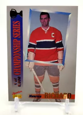 1995 Signature Rookies Draft Day Championship Series /5500 Maurice Richard HOF • $9.60