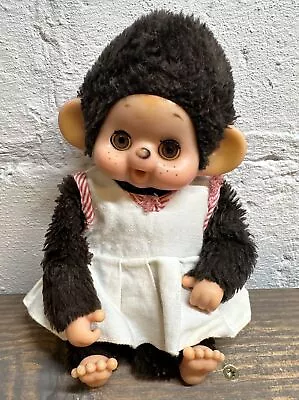 Vintage Totsy Monkey Plush 8.5” Collectible Sucking Thumb Movable Eyes Toy Dress • $19.99