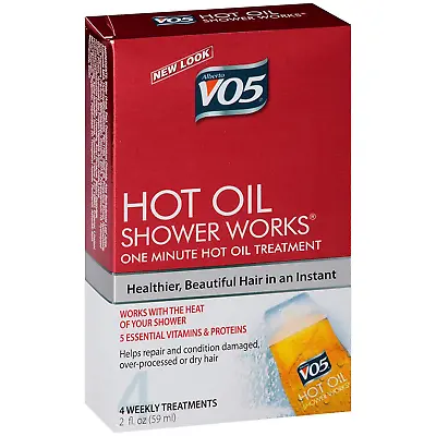 Alberto VO5 Hot Oil Shower Works Weekly Deep Conditioning Treatment 2.oz • $11.79