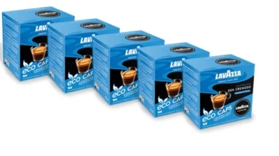 £32.99 • Buy Lavazza A Modo Mio Dek Cremoso Eco Cap Compostable Capsules / Pods -  80 Pods