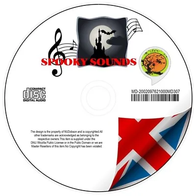 £6.95 • Buy Scary Spooky Halloween Horror Music & Creepy Sounds Audio CD FREE  POST