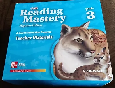 SRA Reading Mastery Signature Edition 3rd Grade -McGraw Hill- Teacher Materials • $169.98