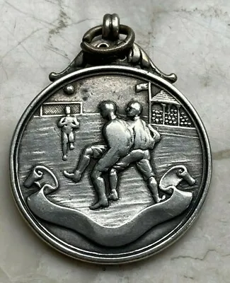 $35 • Buy 1922-23 English Soccer Football Silver Award Medal - 12.2 Grams