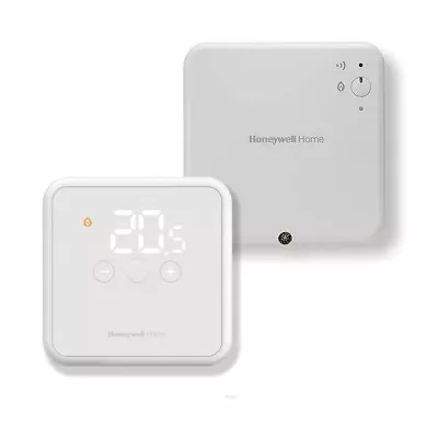 Honeywell DT4R ROOM THERMOSTAT WIRELESS  WHITE YT42WRFT20 • £59.99