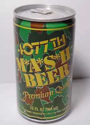 Vintage Beer Can 1970s MASH Beer Can MASH TV SHOW Complete 4077th MASH ALAN ALDA • $27.97