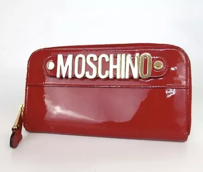 MOSCHINO Signature Long Zippy Wallet  • $195