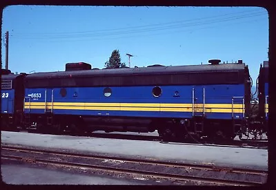 Original Rail Slide - VIA Rail Canada 6653 Vancouver BC 6-19-1982 • $4.79