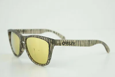 OO9245-24 Oakley Frogskins Sepia Urban Jungle/24K Gold Iridium Asian Fit Asian • $79.99