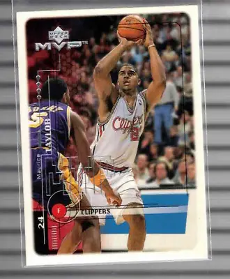 1999-00 Upper Deck MVP Maurice Taylor Los Angeles Clippers #68 • $0.99