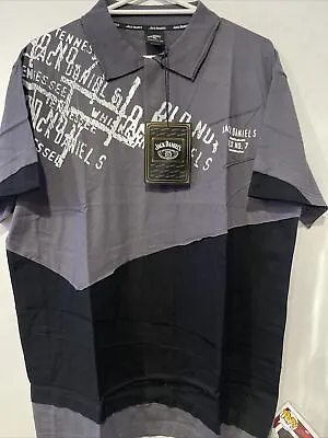 Jack Daniels Tennessee Whiskey Adult Polo Shirt Size 2XL - Old No 7 NWT • $31.99